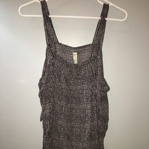 Free People multicolor tank top with open sides